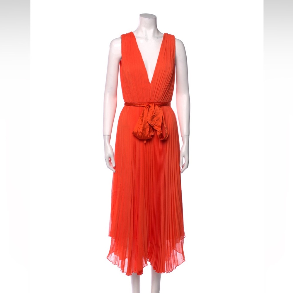 Alice + Olivia Plunge Neckline Dress w/ Tags